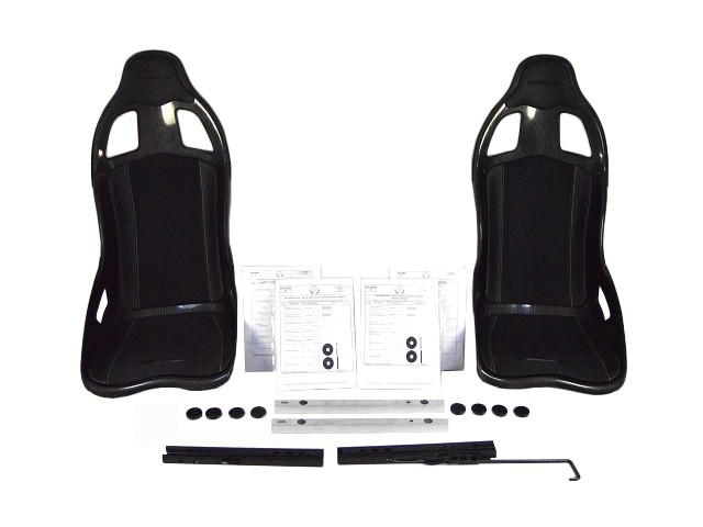 SEAT KIT CARBON FIBRE S3 NON-HEATED
