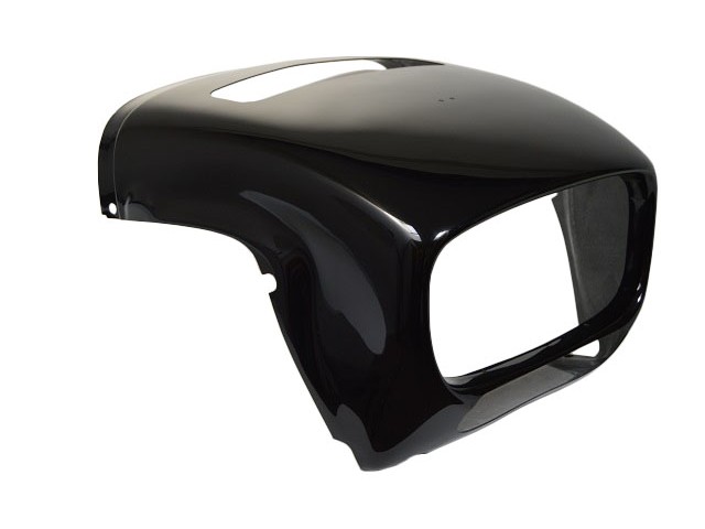 NOSECONE- BLACK R300 RACE WITH CUT OUT