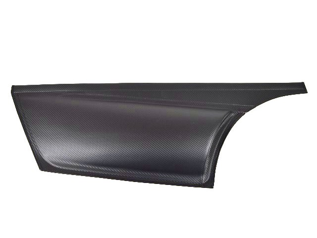 HALF SIDESCREEN S3 LH CARBON VINYL