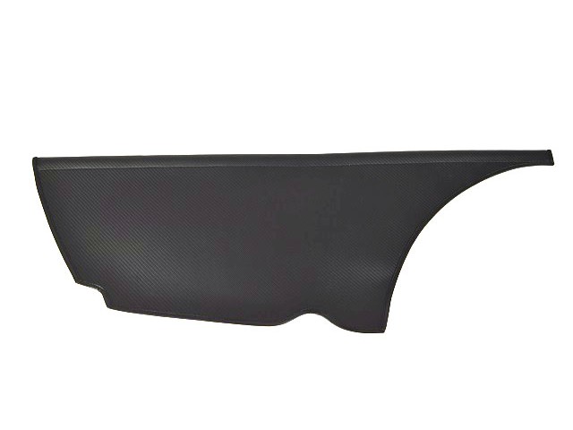 SIDE SCREEN SOFT LH CARBON VINYL