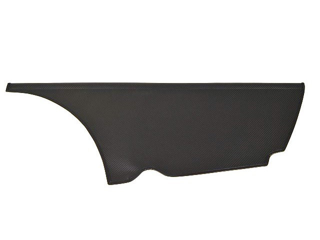 SIDE SCREEN SOFT RH CARBON VINYL