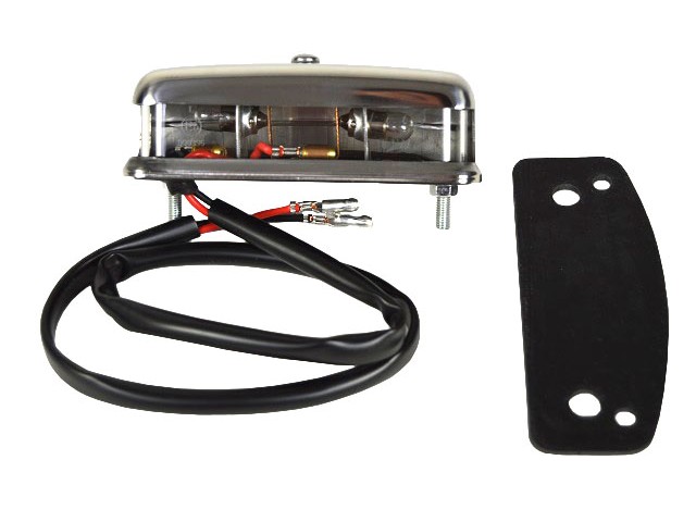 NUMBER PLATE LIGHT CHROME SEVEN SPRINT