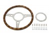 STEERING WHEEL - WOOD MOTALITA - 12"