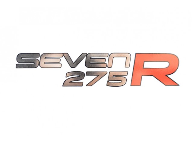 DECAL REAR SEVEN 275 R
