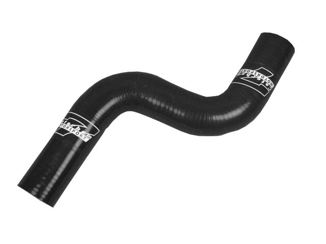 RADIATOR HOSE VX/ROVER BOTTOM BLACK SILICONE