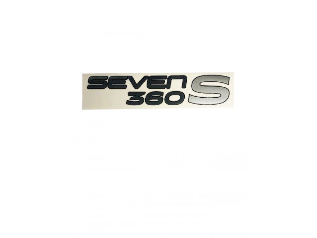 DECAL REAR SEVEN 360S MODEL