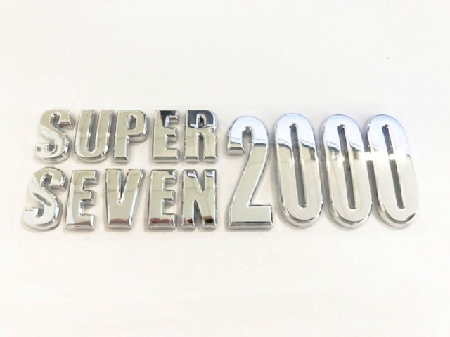 BADGE - REAR PANEL - SUPERSEVEN 2000