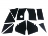BOOT CARPET SET BLACK - S3