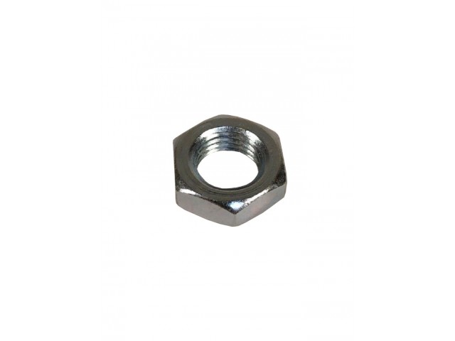 Nut - 7/16" - Plain - Half Thickness