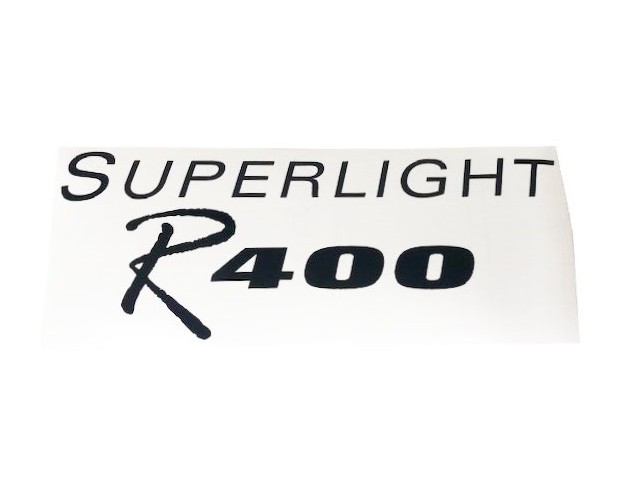 Decal - Bonnet - Superlight R400 - Black