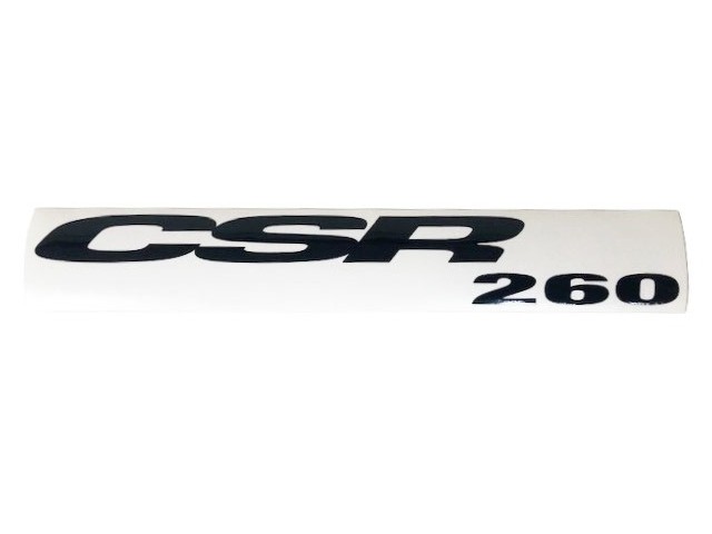 CSR260 Black Decal