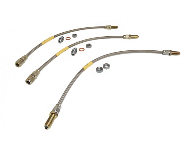 Brake Hose Set - Uprated Road Brakes