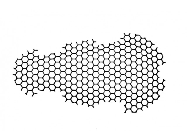 Bonnet Teardrop Mesh 620