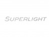 DECAL REAR SUPERLIGHT 5" SILVER