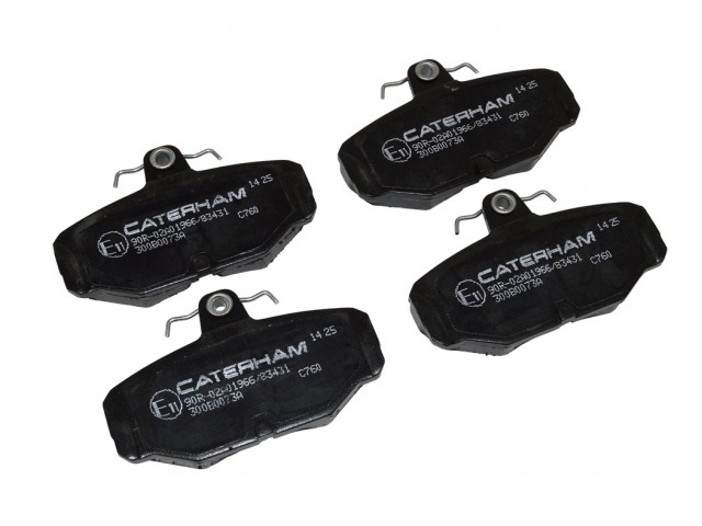 BRAKE PAD SET REAR STANDARD CALIPERS FAST ROAD AND RACE