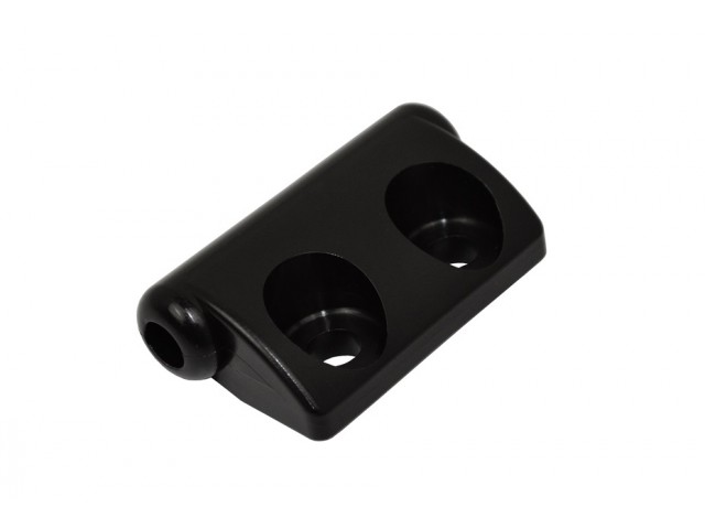 HINGE SIDESCREEN SINGLE PIECE PLASTIC NO PIN