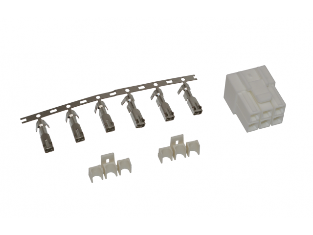6 WAY HOUSING AND SOCKET CONTACTS
