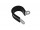 CLIP RUBBER COVERED 25MM X 15MM
