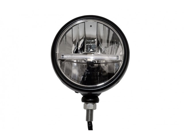 Black Left Hand Drive LED Headlamp