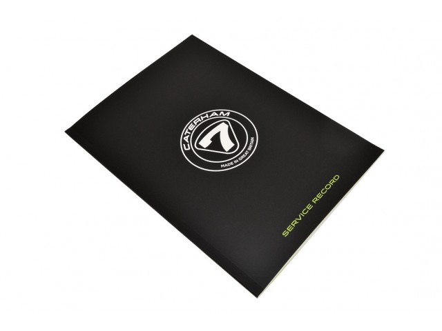 Caterham Service Booklet