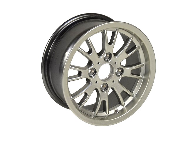 6x13" Silver Apollo Wheel