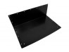 Angled Blanking Plate for Heater Hole, Black