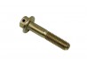 M8X40 FLANGE HEAD PIN DRILLED HEX BOLT