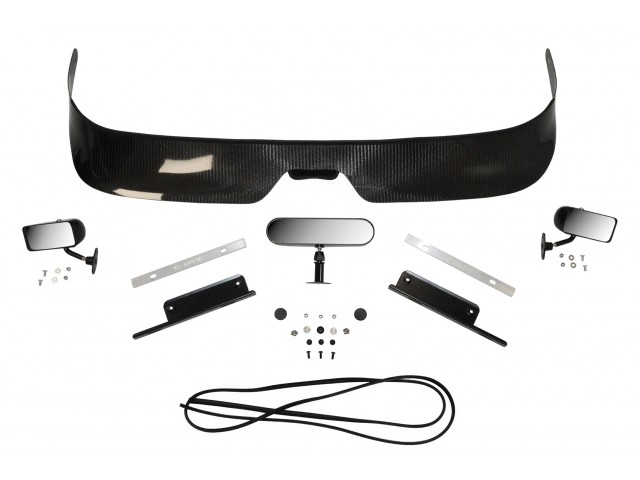 Windscreen Deflector Kit - Carbon (interchangeable) - SV / CSR
