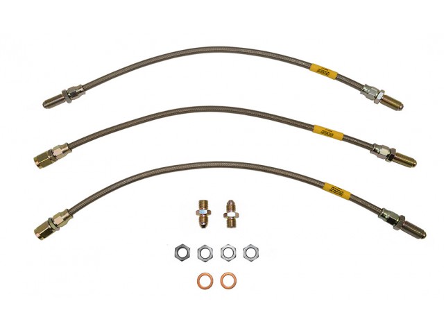 Wide Track Uprated Brake Hose Set