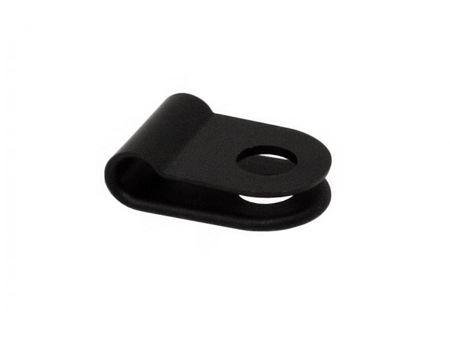 3mm Black Cable Clip