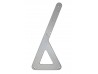 LH Anodised Silver Stanchion