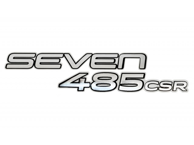 Seven 485 CSR Bonnet Decal