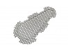 BONNET GRILLE FOR AIR INLET TEARDROP