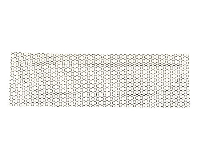Lower Aperture Hexagonal Mesh