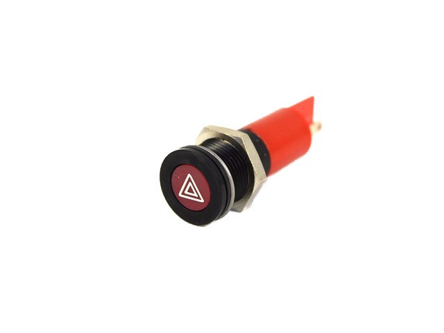 HAZARD SYMBOL RED LED SEVEN 620