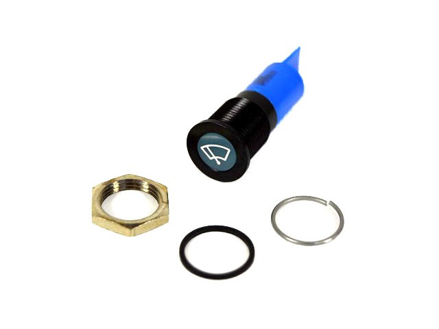 WINDSCREEN WIPER BLUE LED SEVEN 620