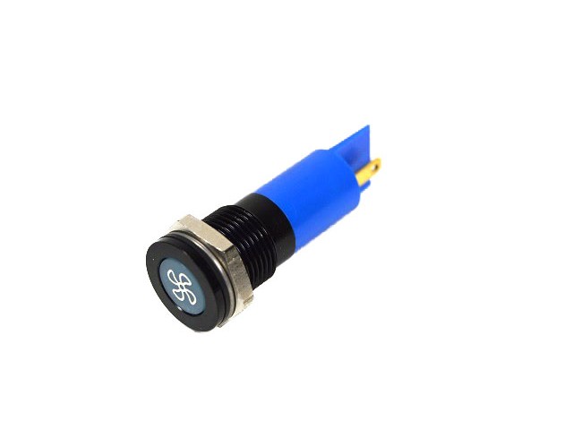 Blue LED Fan