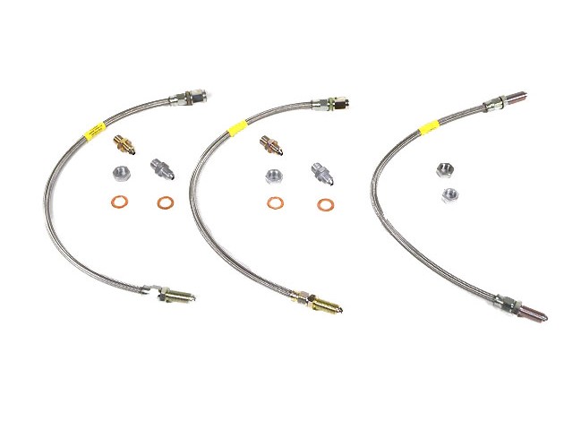 Brake Hose Set - Wide Track - Uprated