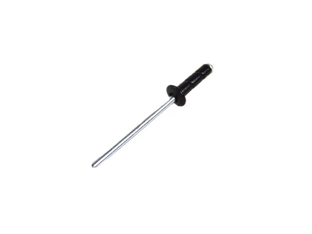 1/8" x 0.51" Black Rivet