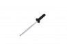 1/8" x 0.51" Black Rivet